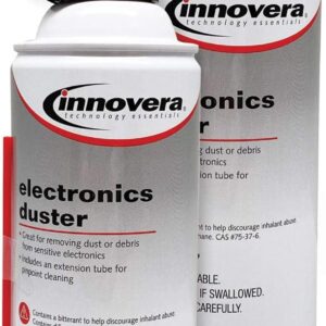 Innovera IVR10012 10 oz. Compressed Air Duster Cleaner (2/Pack)